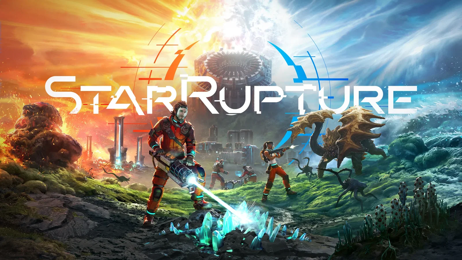 Cover art for Star Rupture, a science fiction world on Voyage