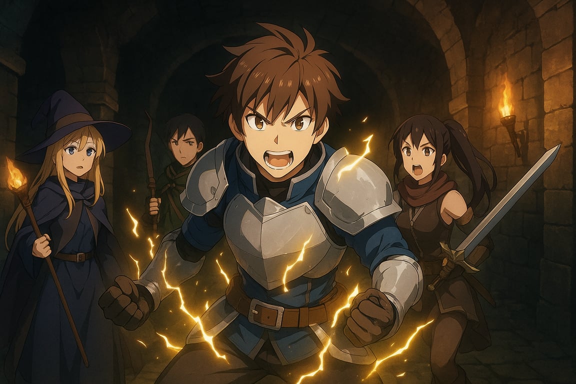 Cover art for You got an SSS Class, a fantasy scenario on AI Dungeon