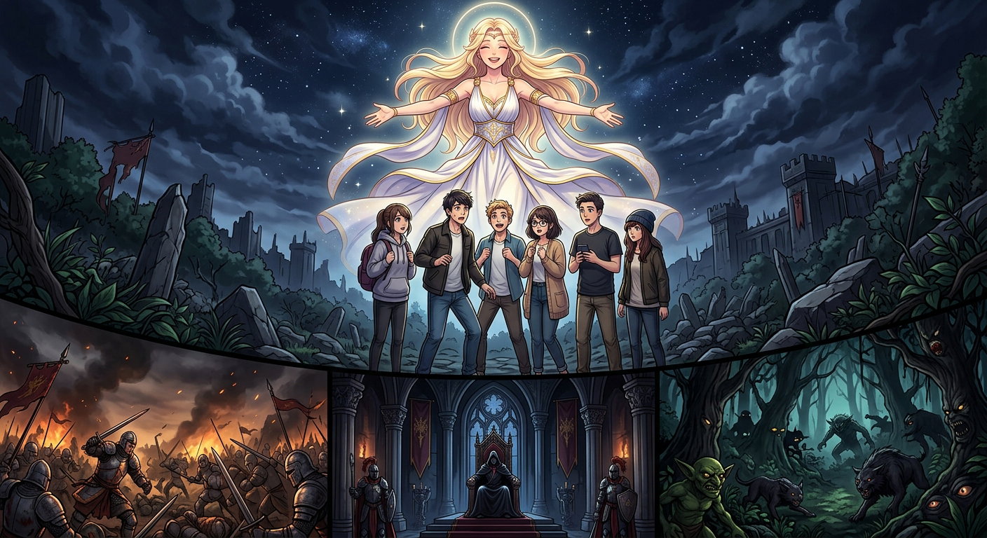Cover art for The worst Isekai, a blackheaven scenario on AI Dungeon