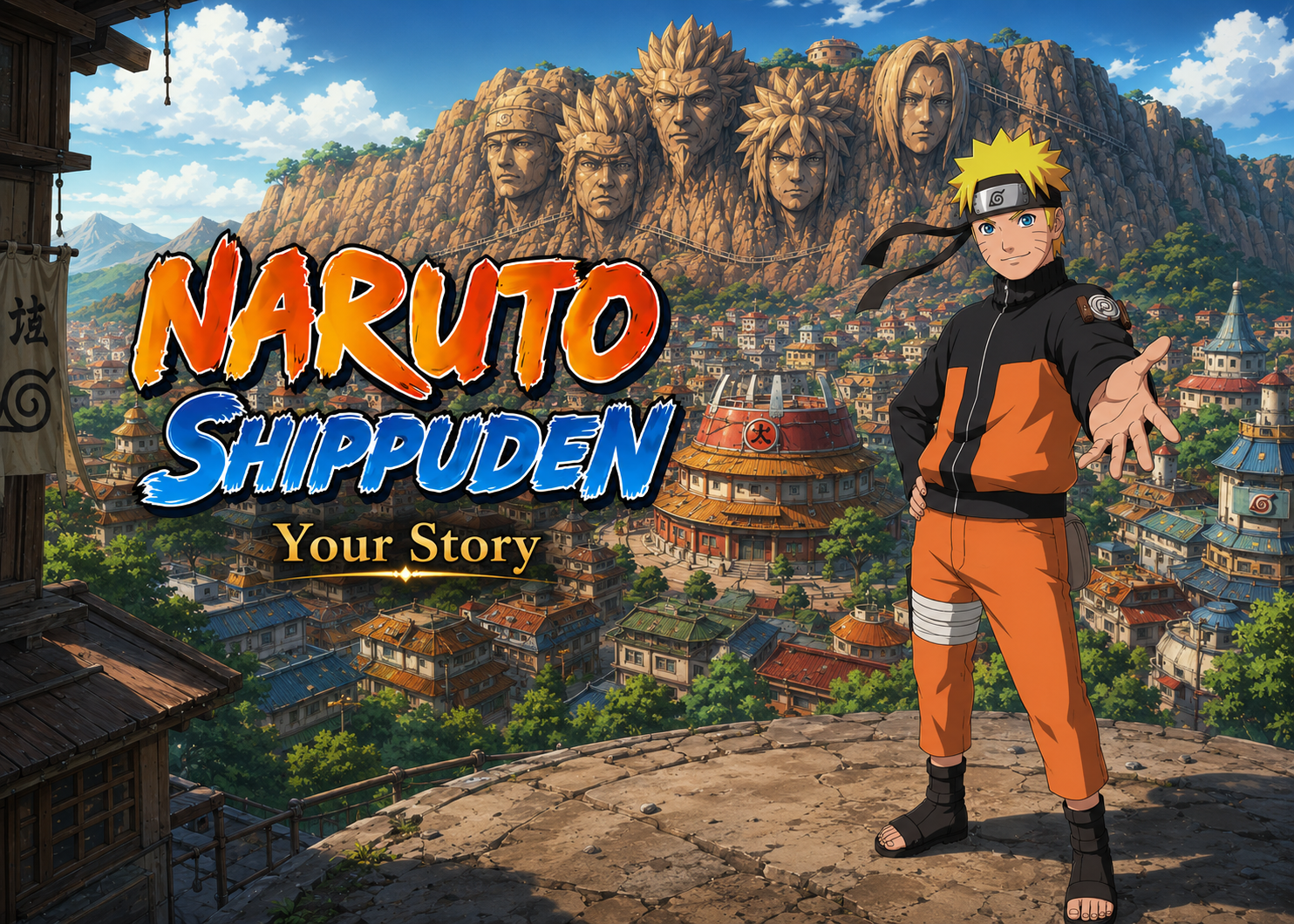 Cover art for Naruto Shippuden - Your Story, an action world on Voyage