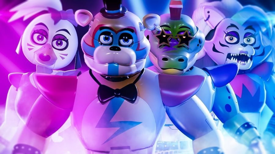 Cover art for Play as Animatronic – Security Breach, a fnaf scenario on AI Dungeon