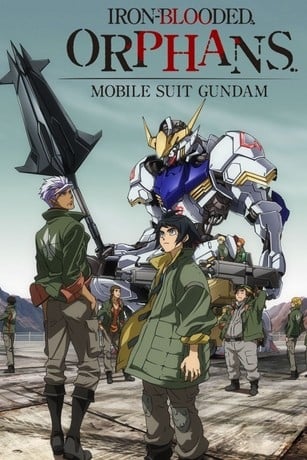 Cover art for Mobile suit Gundam iron blood orphan, a child soldiers scenario on AI Dungeon
