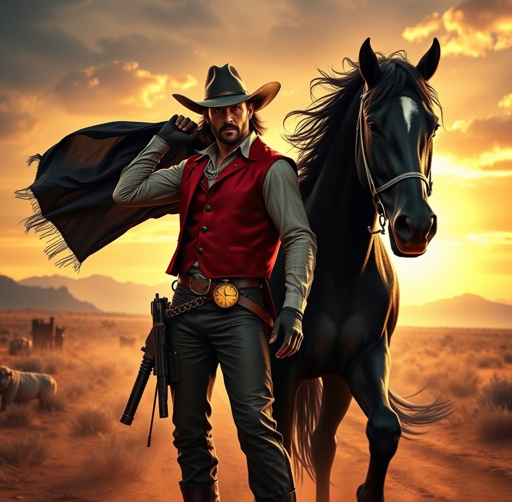 Cover art for Rogue Western Tales, a western scenario on AI Dungeon