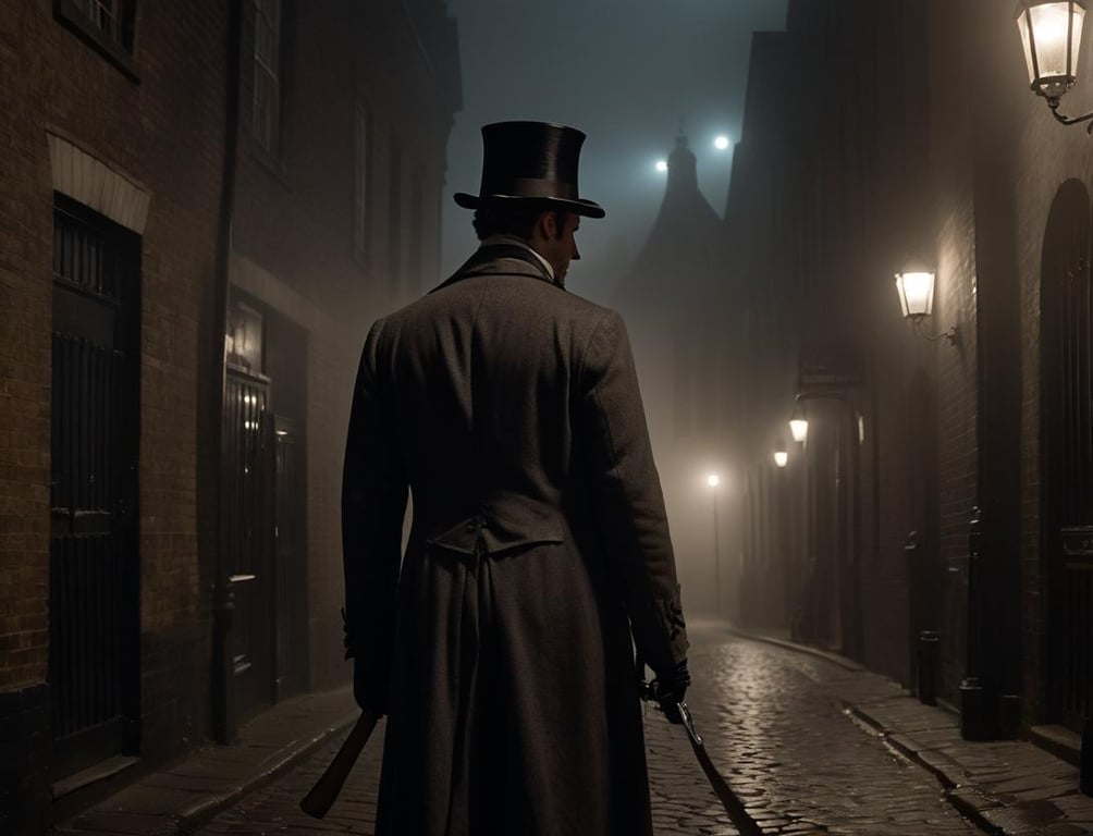 Cover art for Jack the Ripper: Vampire Hunter, a horror scenario on AI Dungeon