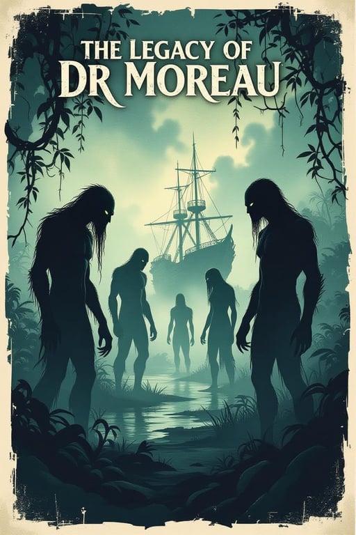 Cover art for The legacy of Dr. Moreau, an animal transformation scenario on AI Dungeon