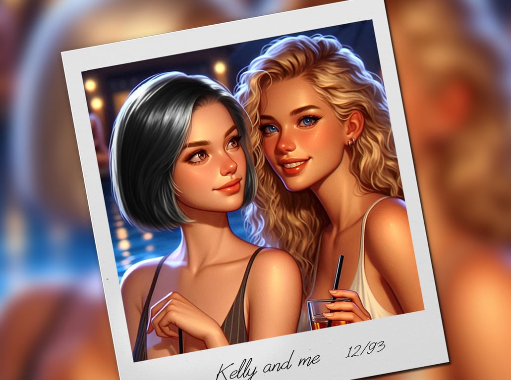 Cover art for Guess who's coming to dinner?, a romance scenario on AI Dungeon