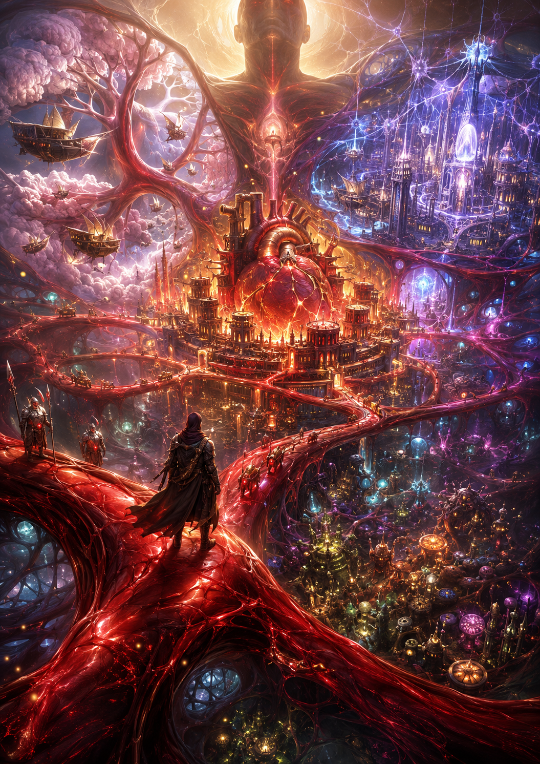 Cover art for Internal Affairs of a God, an adventure world on Voyage