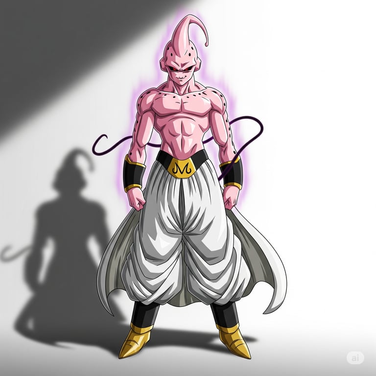 Cover art for Dragon Ball: Buu Unleashed, a buu scenario on AI Dungeon