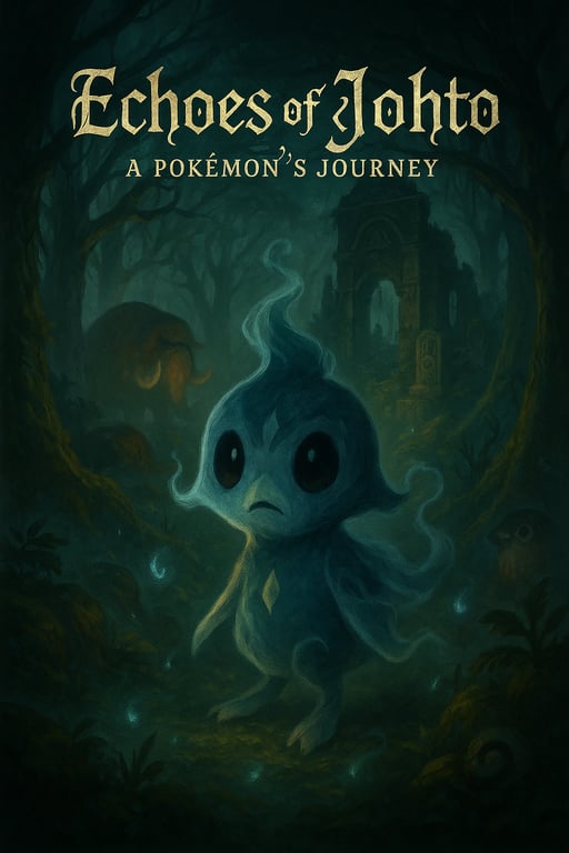 Cover art for Echoes of Johto: A Pokémon's Journey, a pokemon scenario on AI Dungeon