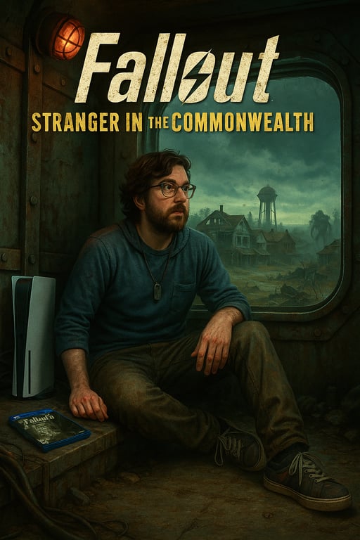 Cover art for Fallout: Stranger in the Commonwealth, an isekai scenario on AI Dungeon