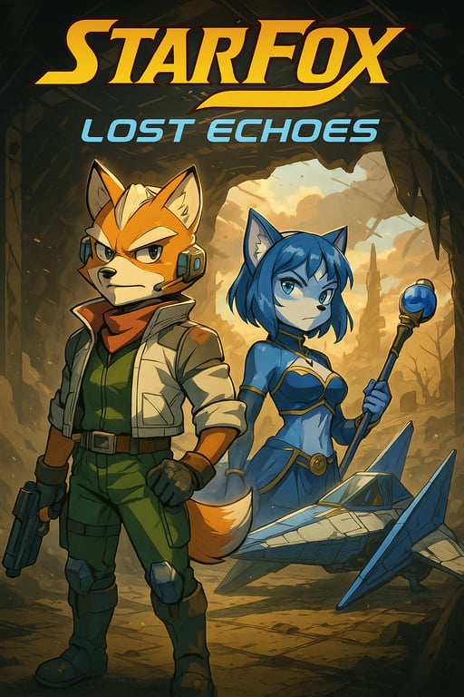 Cover art for 🦊 Star Fox: Lost Echoes, a star fox scenario on AI Dungeon