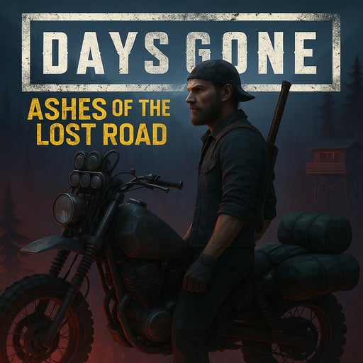 Cover art for Days Gone: Ashes of the Lost Road, a days gone scenario on AI Dungeon