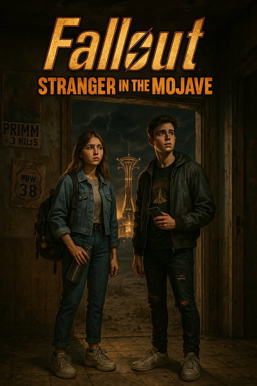 Cover art for Fallout: Stranger in the Mojave, a fallout scenario on AI Dungeon