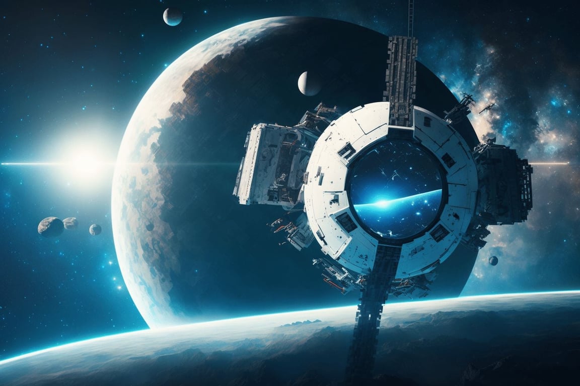 Cover art for Stargazing, a space scenario on AI Dungeon