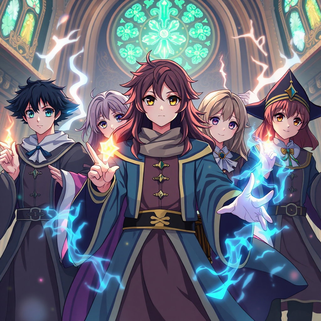 Cover art for Magic Academy V1.2, a magic scenario on AI Dungeon