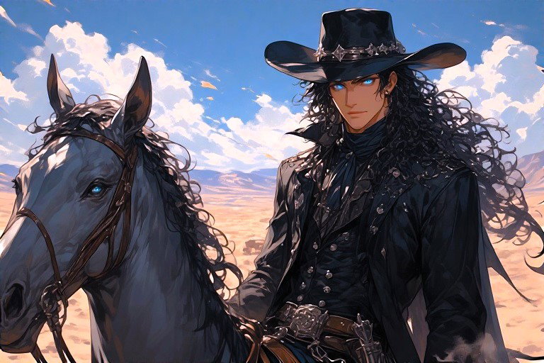 Cover art for Last Mercy, a desert scenario on AI Dungeon