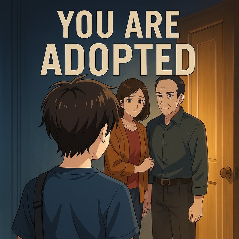 Cover art for You Are Adopted, a truth scenario on AI Dungeon