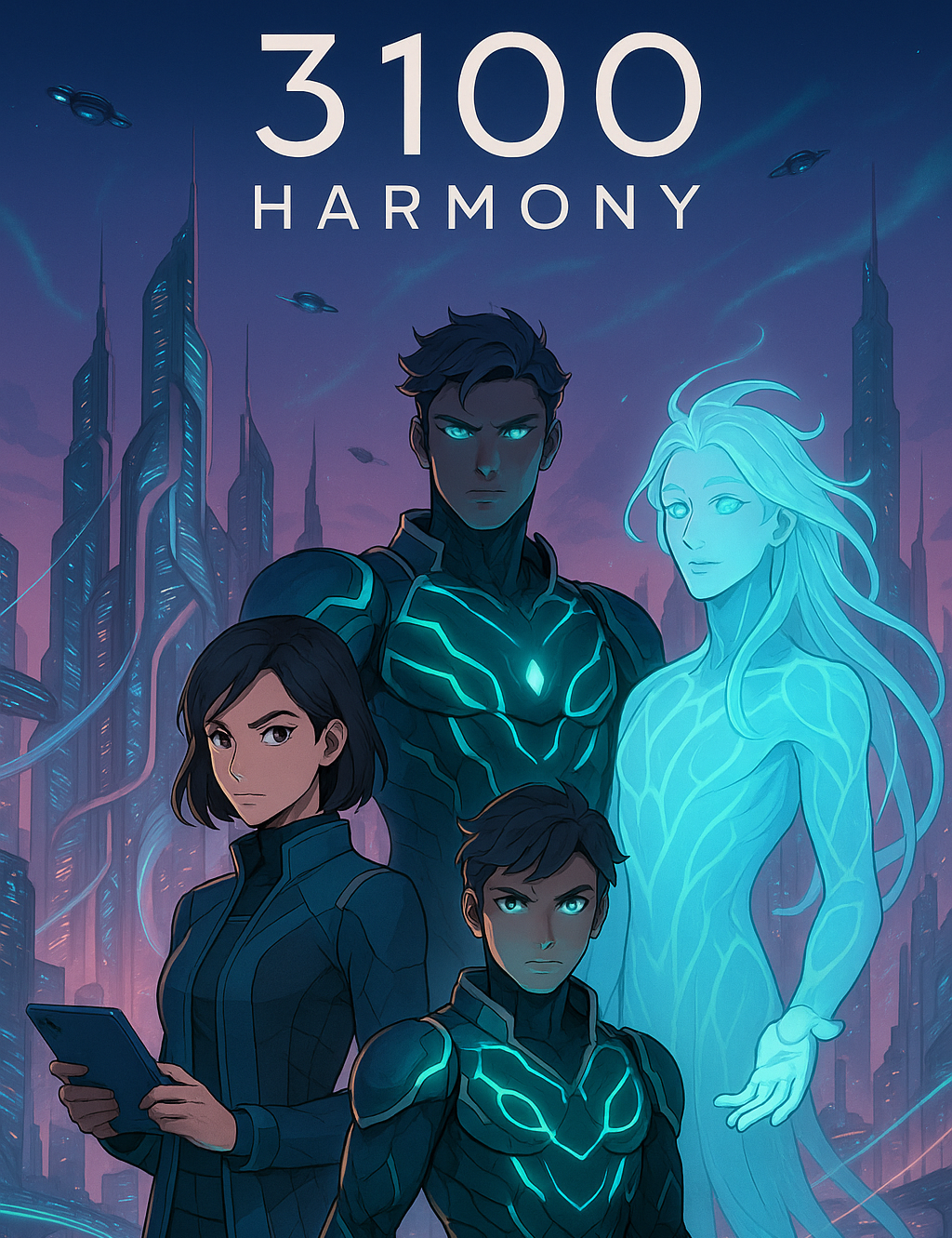 Cover art for Harmony : Earth 3100, a fantasy scenario on AI Dungeon