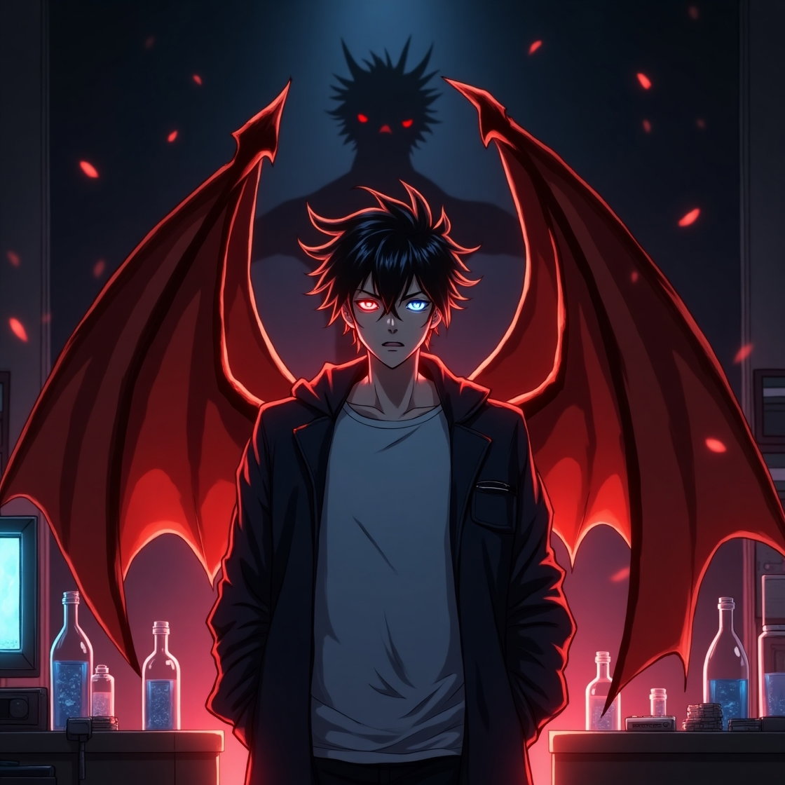 Cover art for Project Draconis: The Dragon Within, a fantasy scenario on AI Dungeon