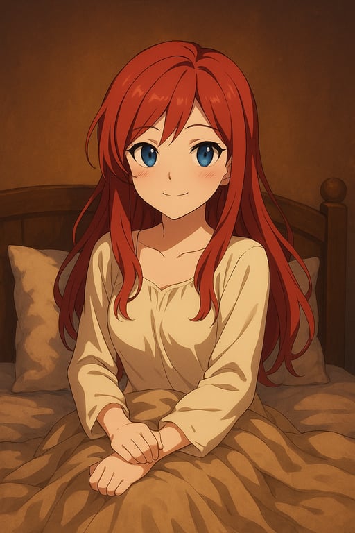 Cover art for The Curse Of Ever Warm Bed, a witch scenario on AI Dungeon