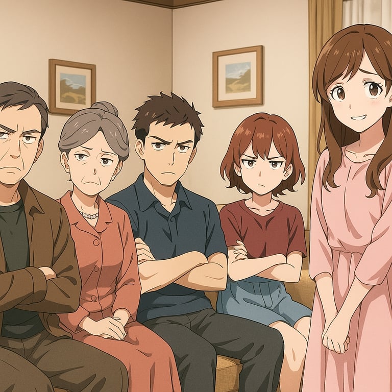 Cover art for Convincing Her Family, a girlfriend scenario on AI Dungeon