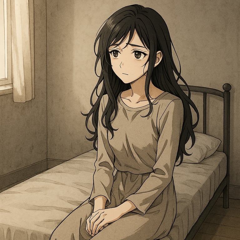 Cover art for Will You Help Her?, an abuse scenario on AI Dungeon