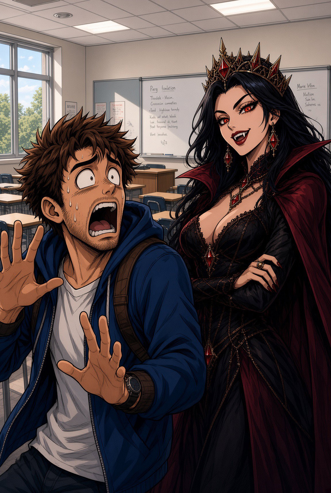 Cover art for Class Room Secret - Valery , a classroom scenario on AI Dungeon