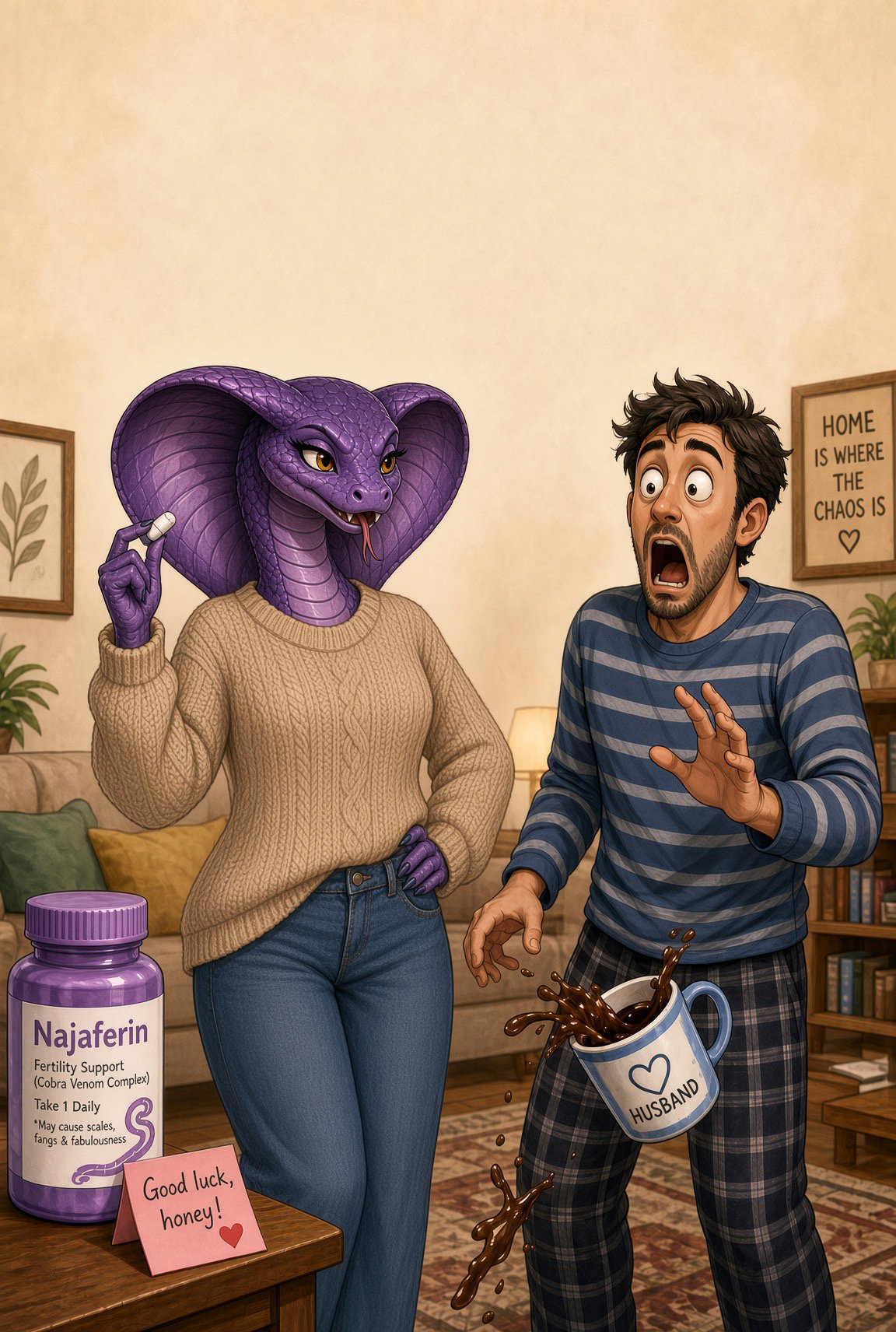 Cover art for My Wife’s New Medication - Cameron, a marriage scenario on AI Dungeon