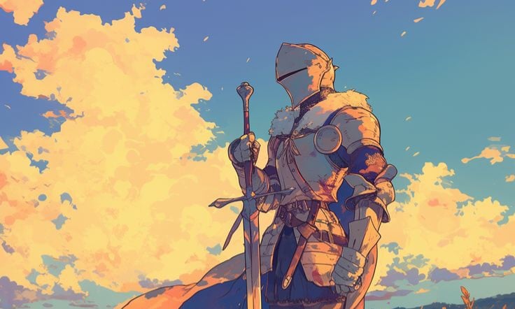 Cover art for Your Loyal Knight āļøš, a romance scenario on AI Dungeon