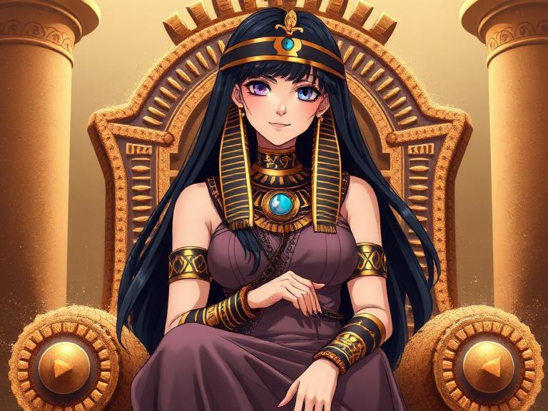 Cover art for Tied To A Pharaoh, a fantasy scenario on AI Dungeon