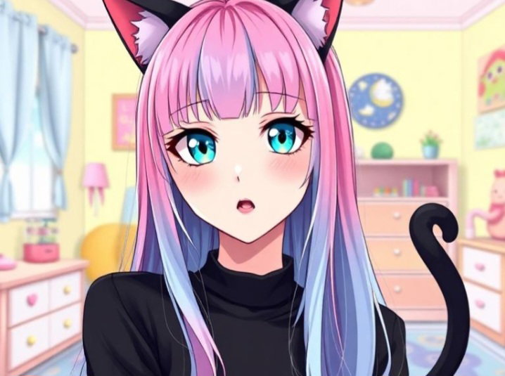 Cover art for Project Nekomimi, a drama scenario on AI Dungeon