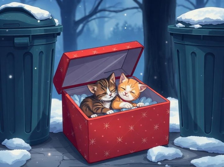 Cover art for Abandoned Presents, a drama scenario on AI Dungeon