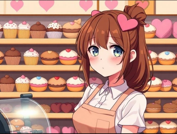 Cover art for ♀️ Bake Me Some Love, a slice of life scenario on AI Dungeon