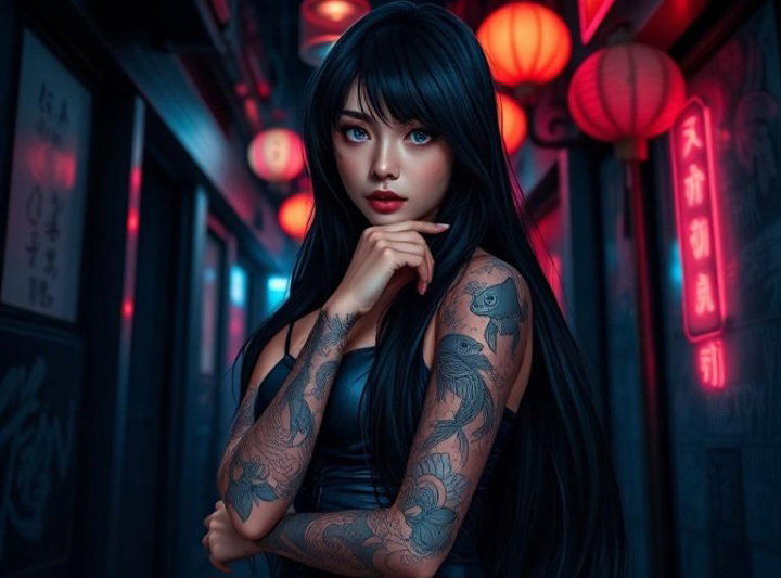 Cover art for Guardian Angel of a Yakuza Boss ♀️, a drama scenario on AI Dungeon