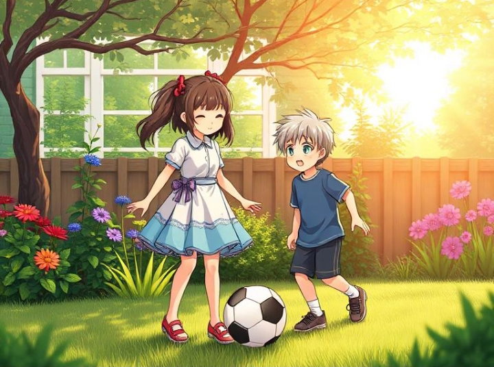 Cover art for My Sister's Children, a drama scenario on AI Dungeon