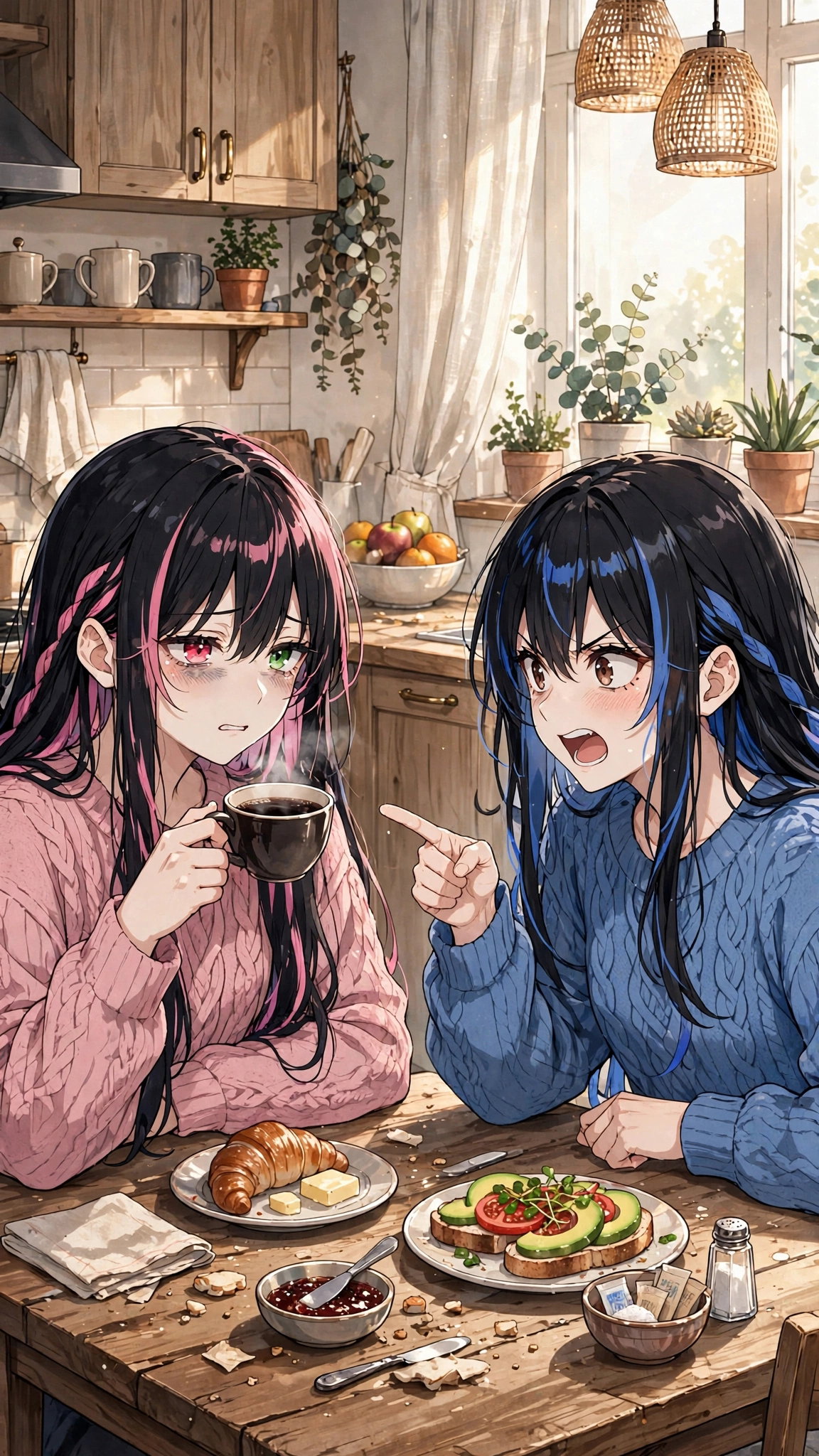 Cover art for Ava and Aida, a drama scenario on AI Dungeon