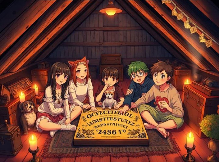 Cover art for Hello From the Other Side, a supernatural scenario on AI Dungeon