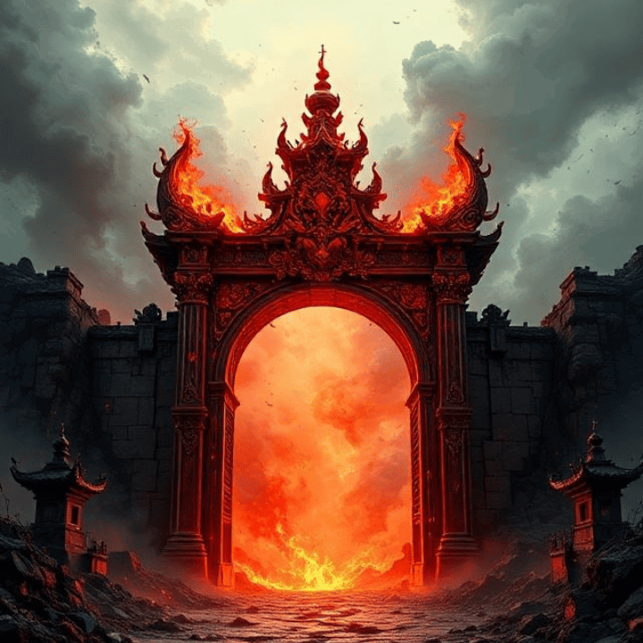 Cover art for Devilish vacation, a demon scenario on AI Dungeon