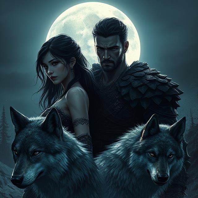 Cover art for The Unawakened Luna, a werewolf scenario on AI Dungeon