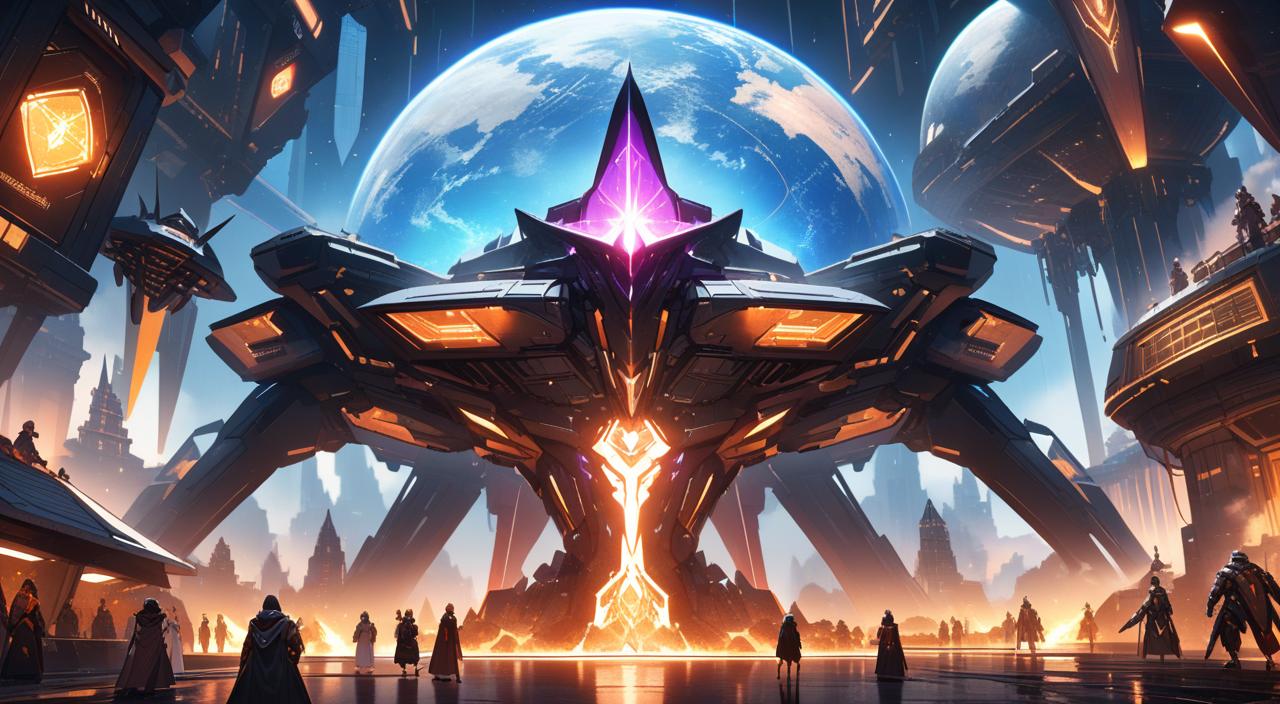 Cover art for Arkhos Station , a magic scenario on AI Dungeon