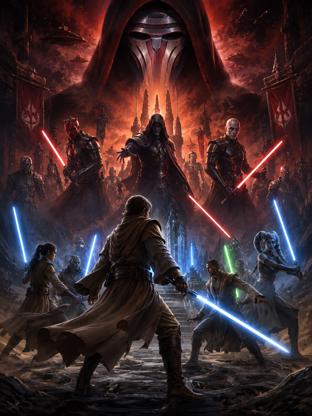 Cover art for Star Wars SWTOR: The Old Republic, a roleplay world on Voyage