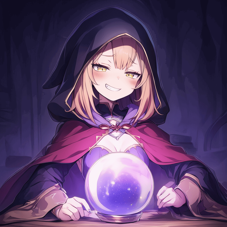 Cover art for Please read my fortune!, a fantasy scenario on AI Dungeon