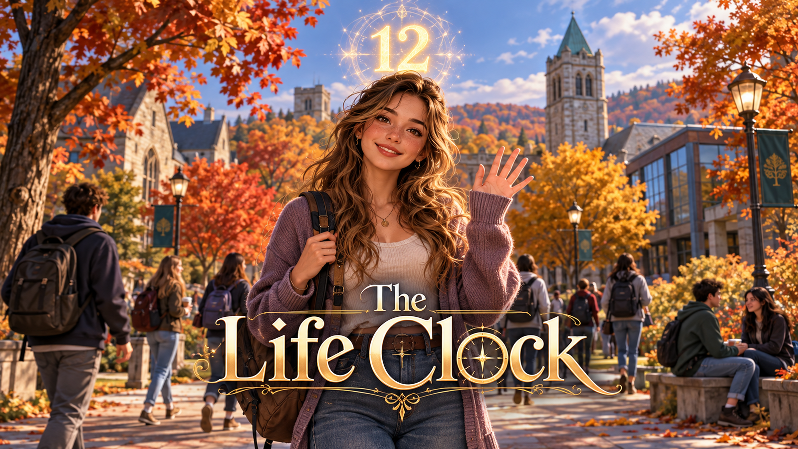 Cover art for The Life Clock, a psychic scenario on AI Dungeon