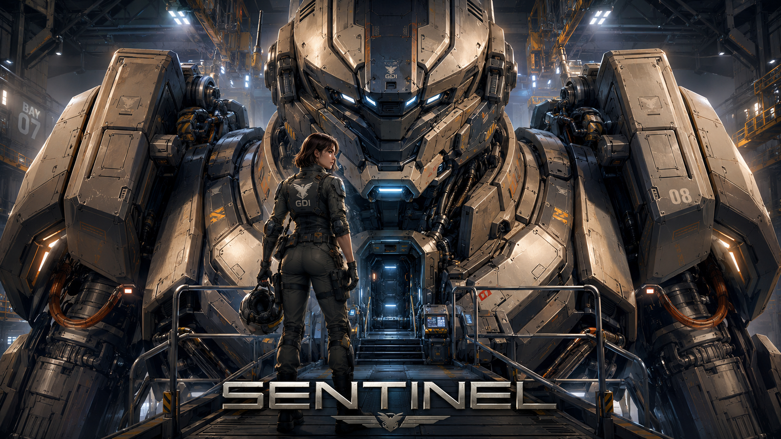 Cover art for Sentinel, a kaiju scenario on AI Dungeon