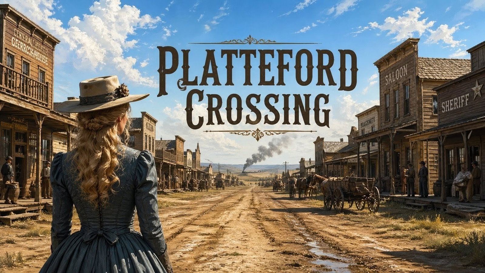 Cover art for Platteford Crossing, a western scenario on AI Dungeon