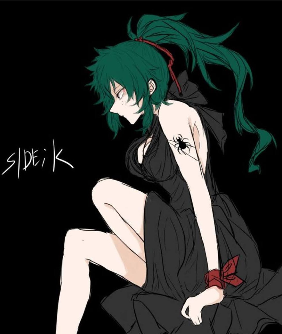 Cover art for Dark Deku, a mha scenario on AI Dungeon