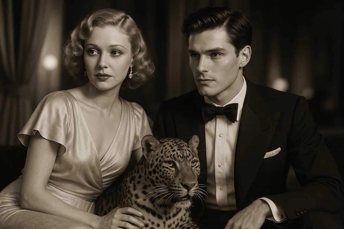 Cover art for Leopards, Lunacy, and Love, a romance scenario on AI Dungeon