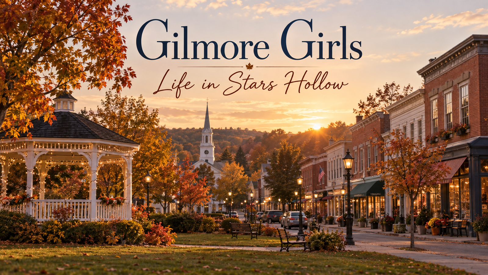 Cover art for Gilmore Girls: Life in Stars Hollow, a slice of life scenario on AI Dungeon