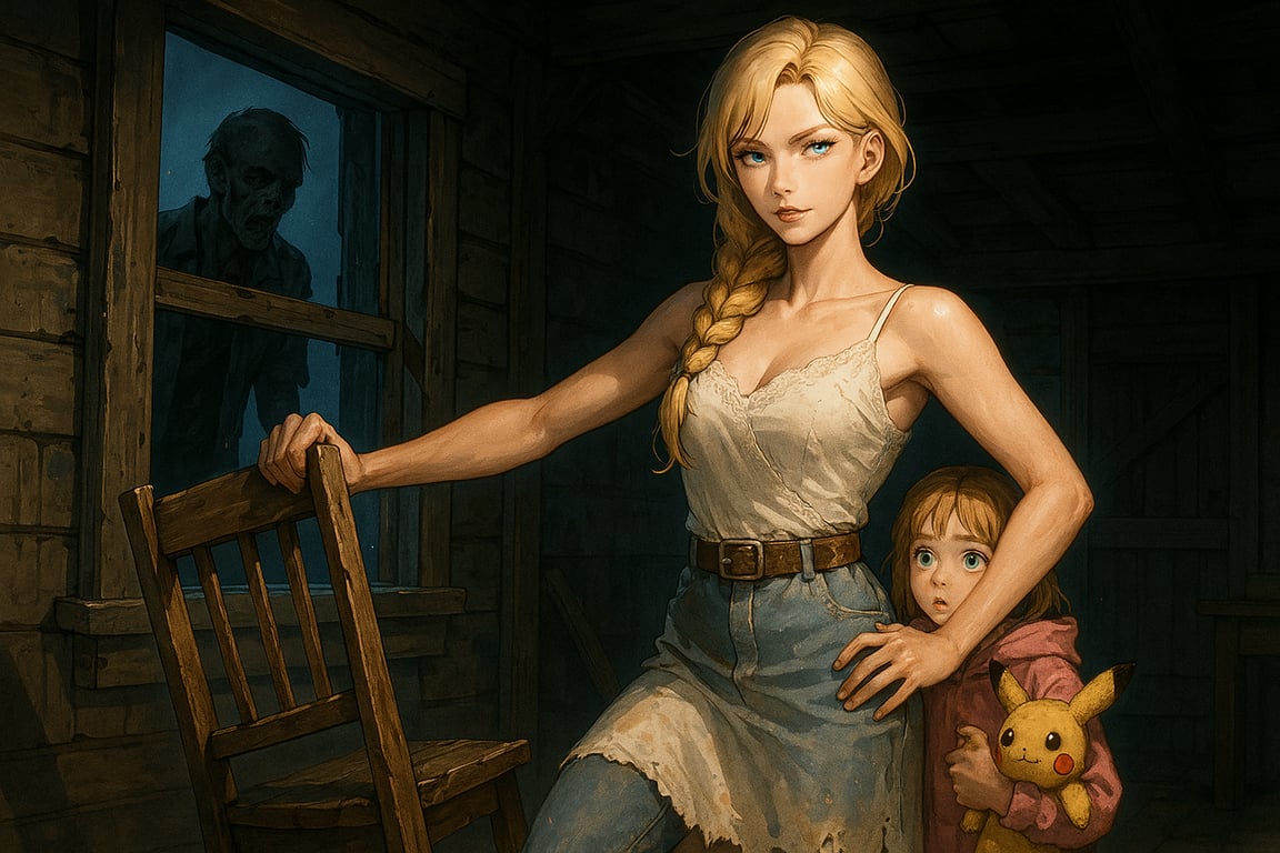Cover art for Live, Laugh, & Fight Zombies on the way to Florida, a zombie scenario on AI Dungeon