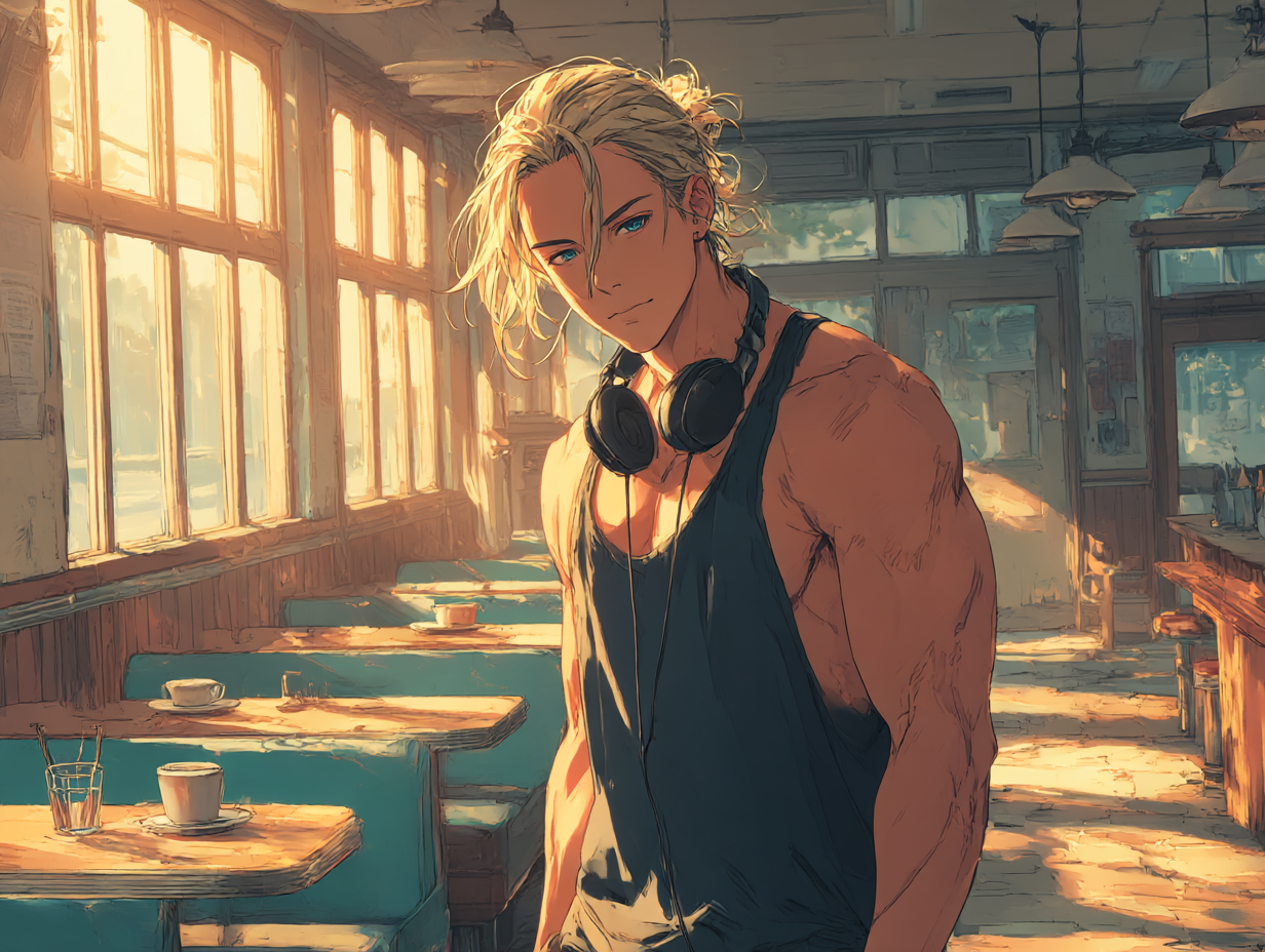 Cover art for NOT The Boy You Left Behind, a romance scenario on AI Dungeon